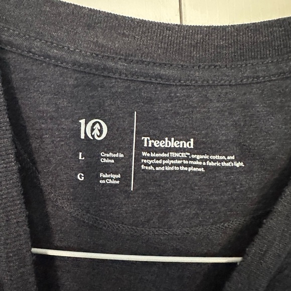 Tentree Men's Gray T-Shirt - Picture 2 of 3